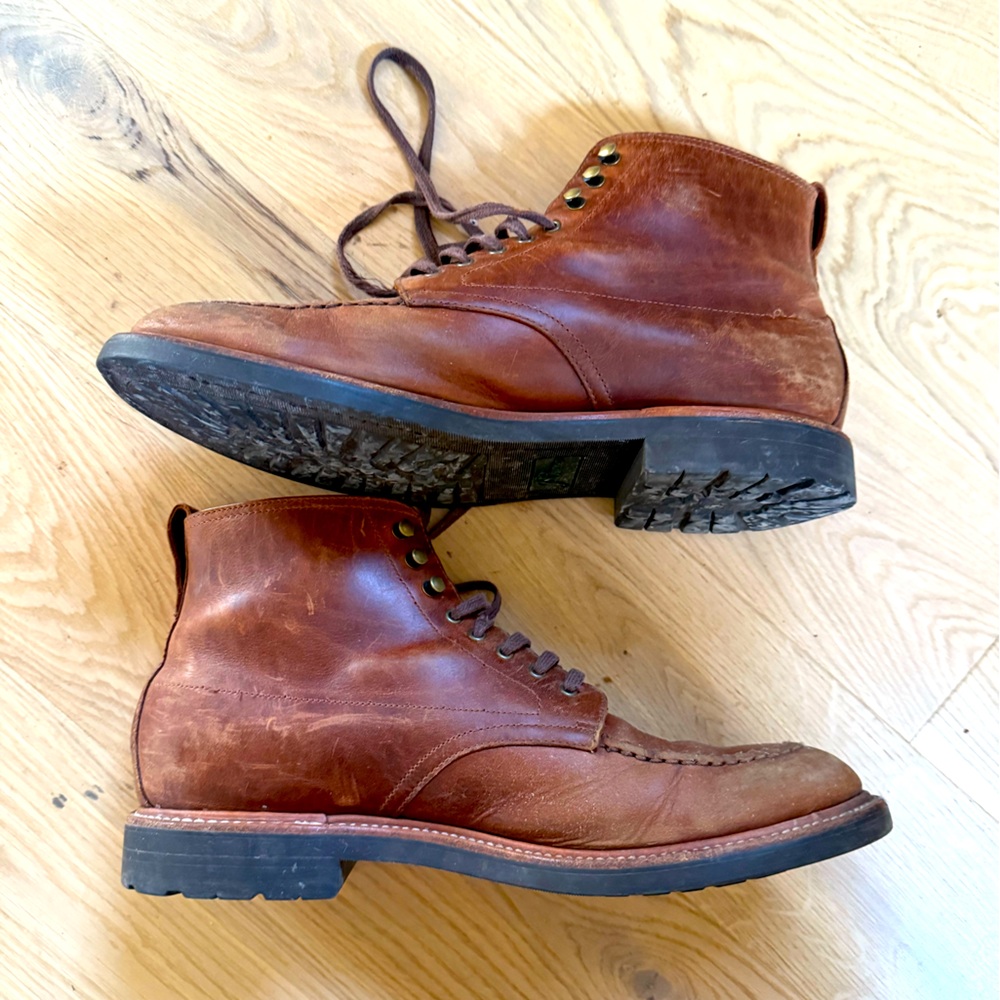 Jcrew Kenton leather pacer boots Men’s Size 10.5